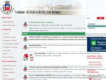 Tablet Screenshot of comune.robecchetto-con-induno.mi.it